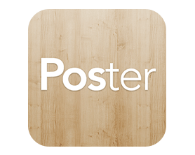 Poster POS restaurant software for hotels and hostels